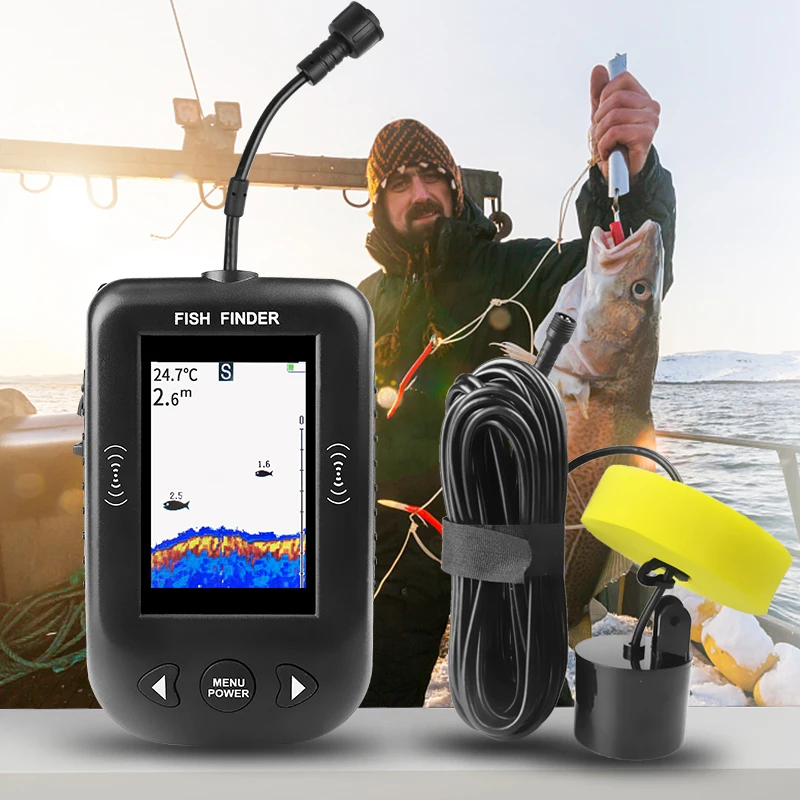 Fish Finder Portable - Sonda de Pesca Portátil Erchang XF03