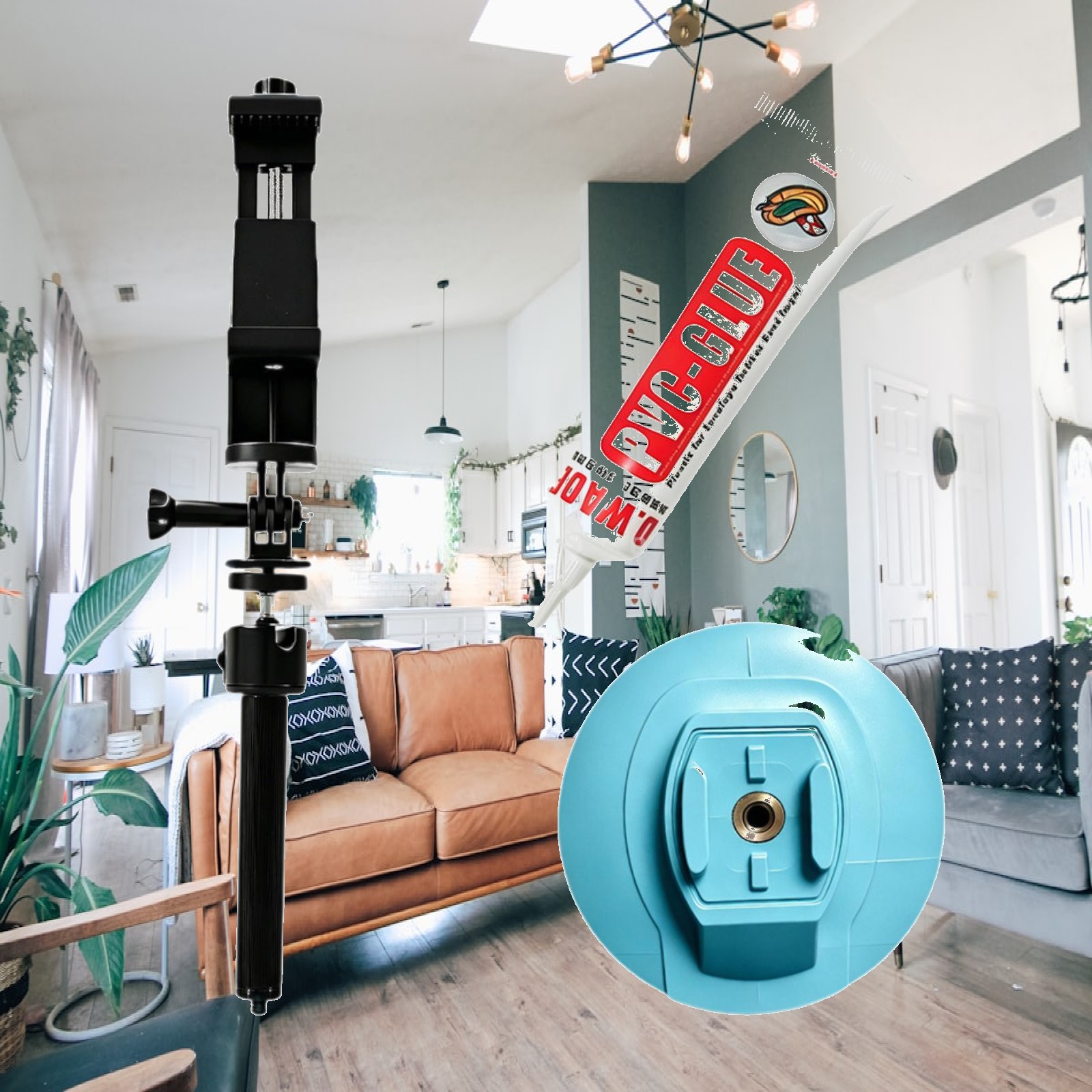 Fishing Camera - Suporte para Telefone de Caiaque, Suporte