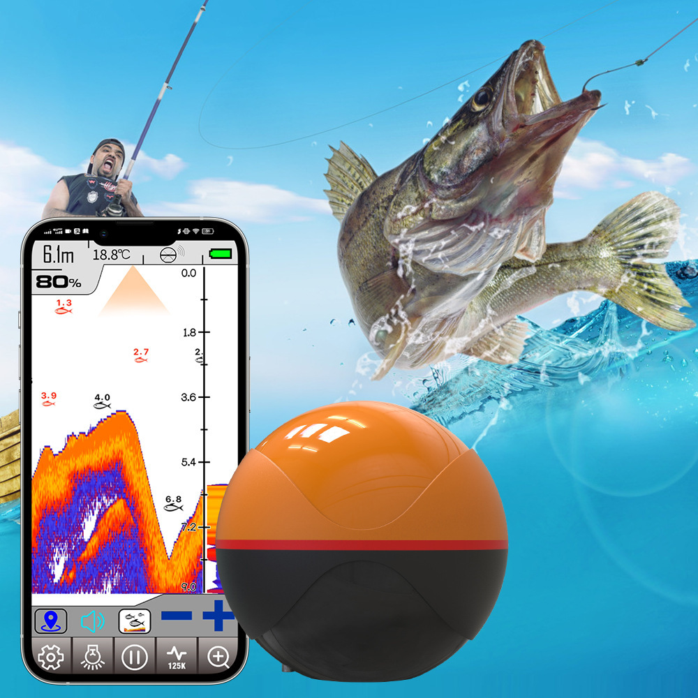 Novo Localizador de Peixes Int - Fish Finder avaliação e preço