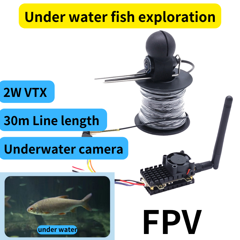 2w transmissão de imagem sem f - Fishing Camera avaliação e preço
