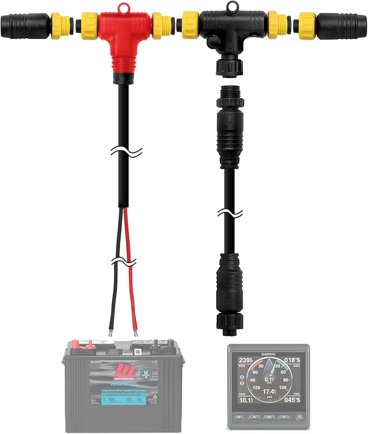 Nmea 2000 kits iniciais rede n - Fish Finder Cable avaliação e preço