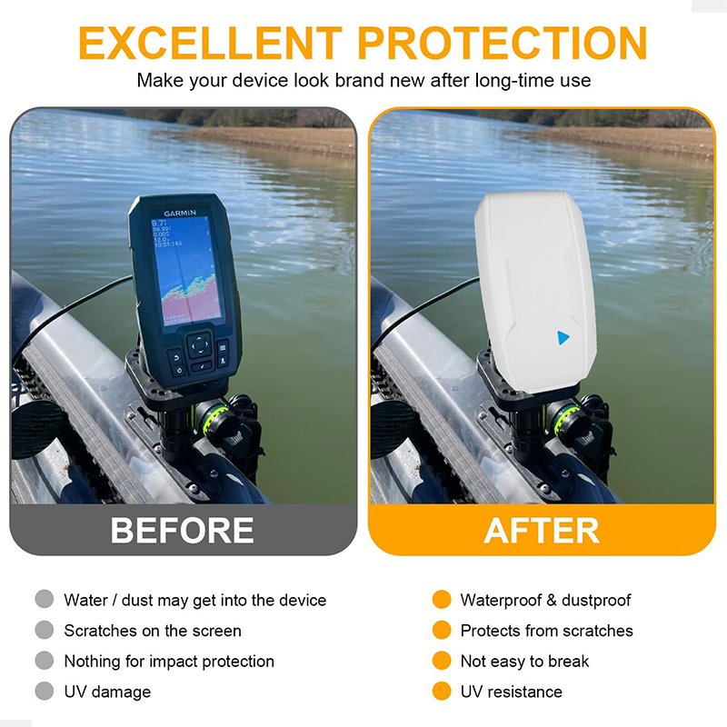 Capa Protetora Solar/Antipoeir - Fish Finder Portable avaliação e preço