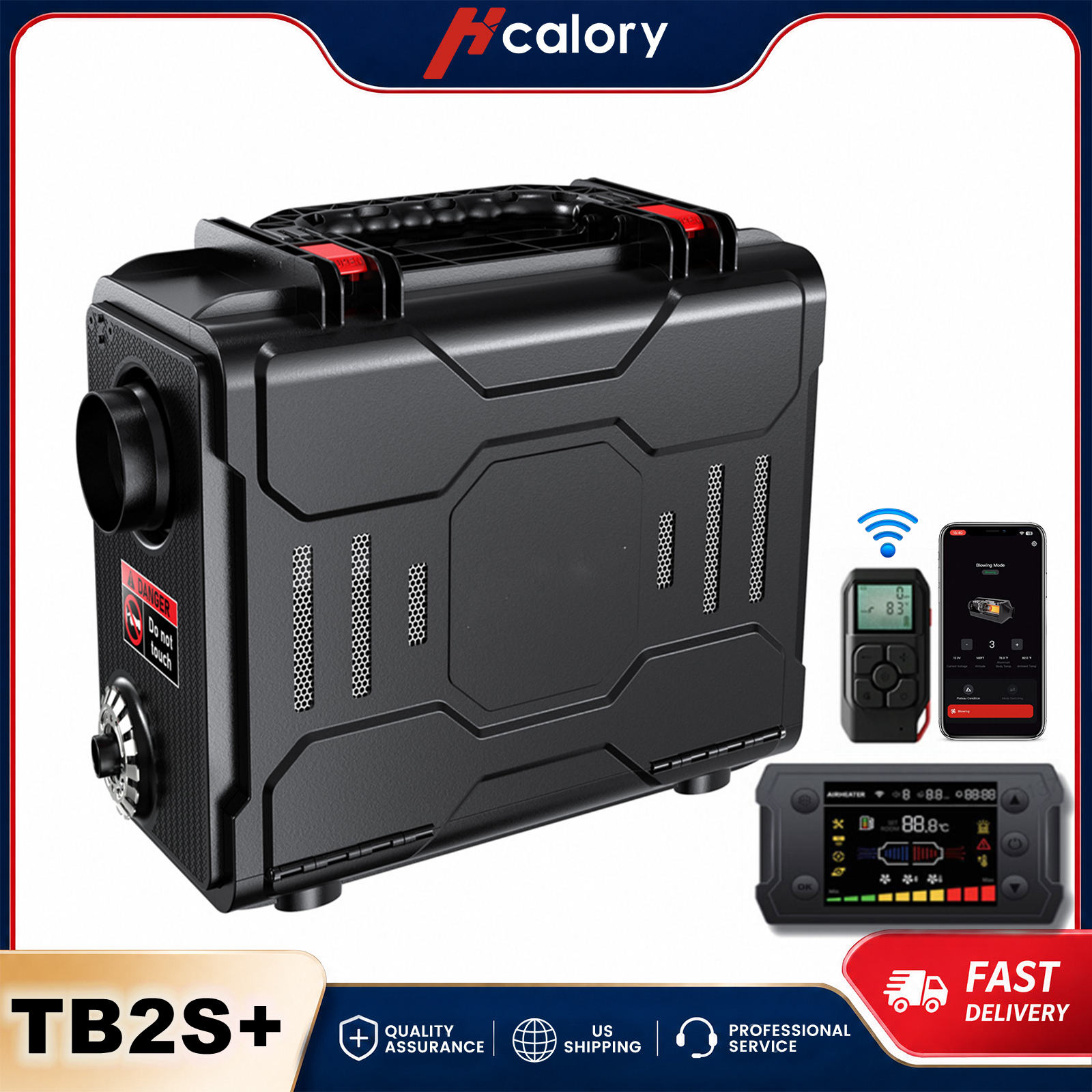 Aquecedor a Diesel Hcalory TB2 - Fishing Camera avaliação e preço