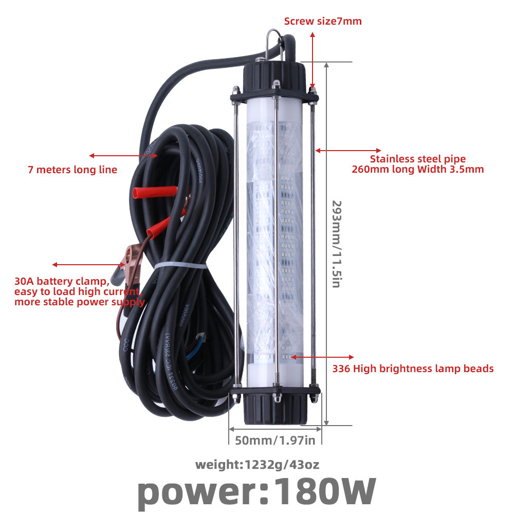 1 Unidade Luz Subaquática de P - Fish Finder Cable avaliação e preço