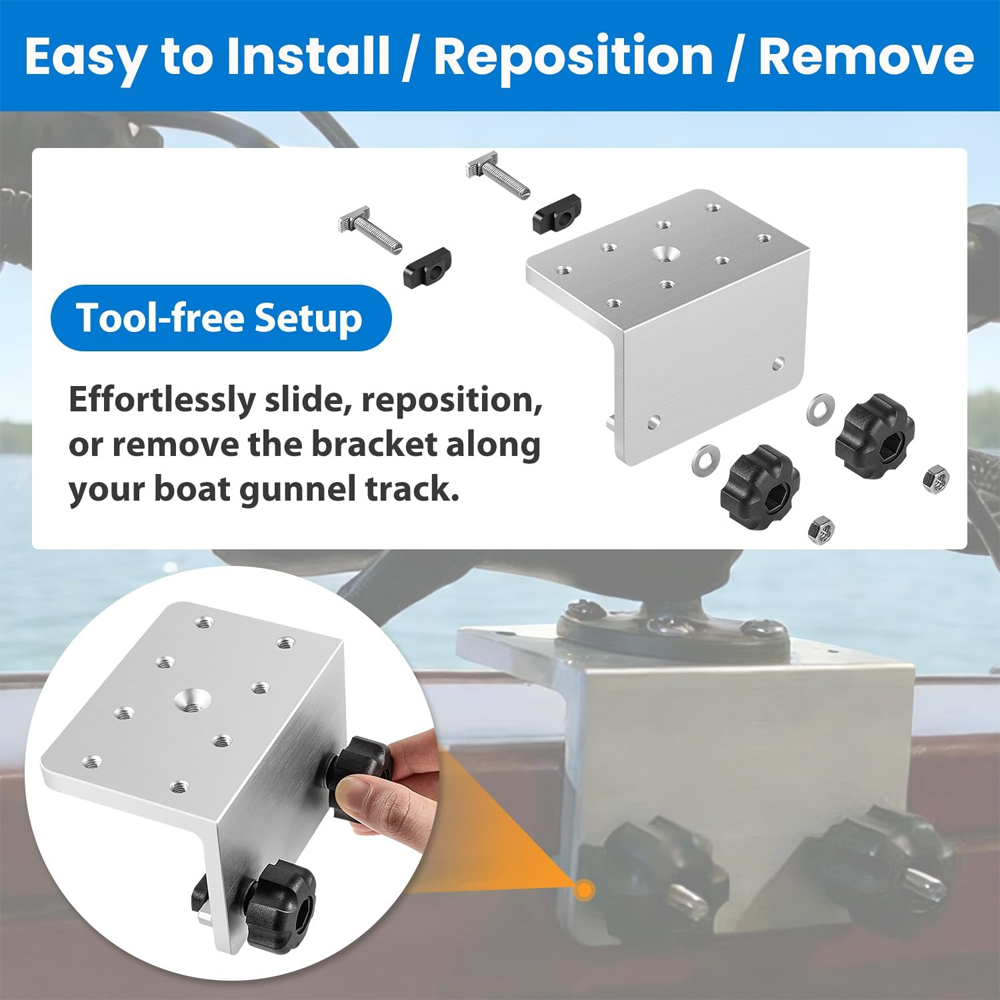 Pacote com 2 Unidades 90 °   S - Fish Finder Mount avaliação e preço