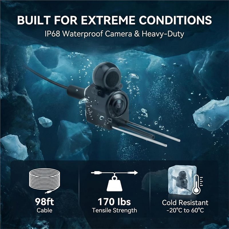 A64T-Câmera de Pesca Subaquáti - Fish Finder Portable avaliação e preço